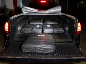 GIRUÁ> Brigada Militar apreende 150 quilos de maconha e prende Cruz-altense