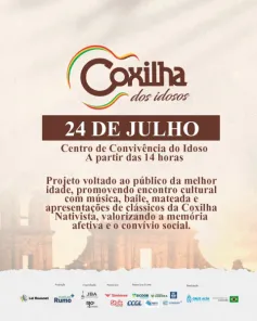 Coxilha dos Idosos será realizada no dia 24 de julho no CCI