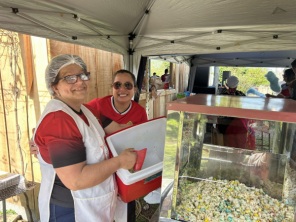 COM O APOIO DO OTOPATAMAR> Comunidade do Bairro Abegay Realiza Grande Festa 