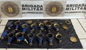 Casal é preso suspeito de furtos de hidrômetros em Santo Ângelo