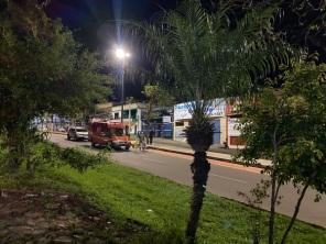 Grave acidente na noite do sábado envolvendo moto e pedestre atropelado 