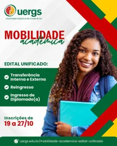 Uergs abre inscrições para 15 vagas em cursos de graduação em Cruz Alta