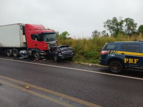 TRAGÉDIA> Três pessoas morrem em acidente na BR-285 no interior de Caibaté