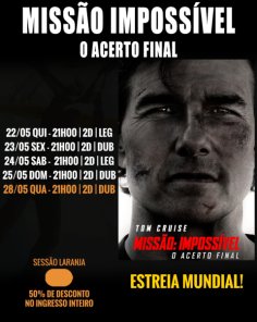 CINEMA: Confira os filmes em Cartaz neste sábado em Cruz Alta