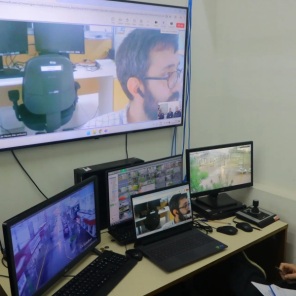 Reunião virtual com a Defesa Civil Nacional define estratégias de recuperação