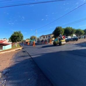 Obra de pavimentação asfáltica vai contemplar 19 quadras de Pejuçara