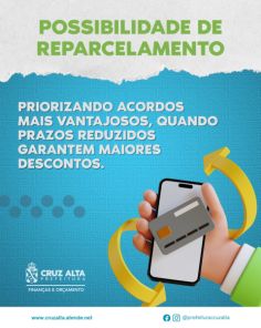 Programa facilita pagamento de dívidas municipais em Cruz Alta