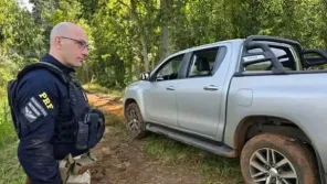 Caminhonete furtada é recuperada pela Polícia Rodoviária Federal na BR-285