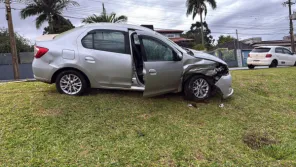 Colisão entre três veículos deixa três pessoas feridas em Cruz Alta