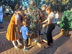 UM ENCANTO DE NATAL: Hoje tem 3º Caminho das árvores e Natal Pampeano