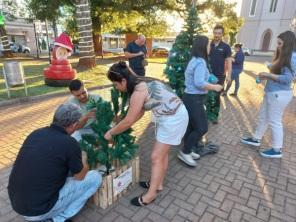 UM ENCANTO DE NATAL: Hoje tem 3º Caminho das árvores e Natal Pampeano