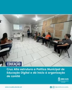 Prefeitura começa a estruturar Política de Educação Digital na rede municipal