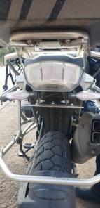 PRF apreende motocicleta com dispositivo para esconder a placa em Cruz Alta