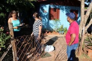 Seguem as entregas de cestas básicas nos bairros de Cruz Alta