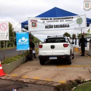 Sábado com o Drive thru Solidário na EASA e Galpão Nativo ao vivo