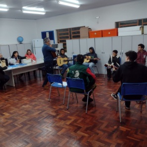COXILHA VAI À ESCOLA> Escola Ana Veríssimo Alves recebeu o projeto essa semana