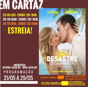 DOMINGO: Confira a programação de filmes  no Cine Globo de Cruz Alta 