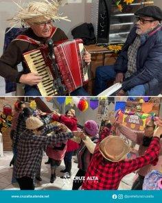 Grupos de ginástica das ESFs celebram saúde e amizade em festa junina