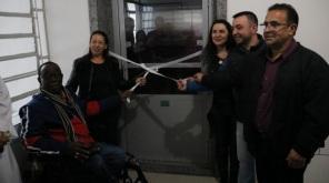 Plataforma elevatória é inaugurada na Escola Santo Antônio para Educação Espec