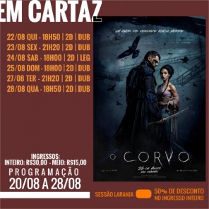 CINEMA: Confira os filmes em Cartaz neste sábado em Cruz Alta