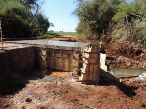 Trecho de estrada em Pejuçara, ponte do tabuão, está bloqueado