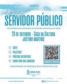 Dia do Servidor:Prefeitura promove evento especial para profissionais da Saúde