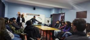 Alunos do Ensino Médio do Annes Dias participaram da Palestra 