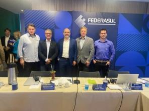 ACI Cruz Alta participa de reunião da Federasul contra o aumento do ICMS no RS