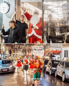 Um encanto de natal fechou com a descida da Pinheiro no desfile Natalino 