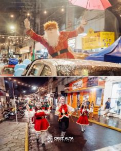 Um encanto de natal fechou com a descida da Pinheiro no desfile Natalino 