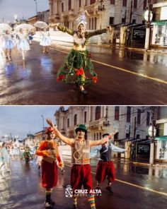 Um encanto de natal fechou com a descida da Pinheiro no desfile Natalino 