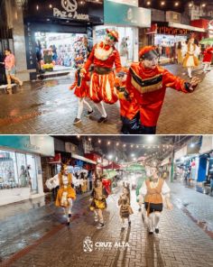 Um encanto de natal fechou com a descida da Pinheiro no desfile Natalino 