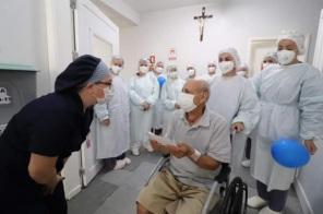 Mais um cruz-altense recuperado da Covid-19 recebe alta hospitalar no HSVP