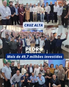 Dr. Pedro  destaca mais de R$ 49 milhões em investimentos em Cruz Alta