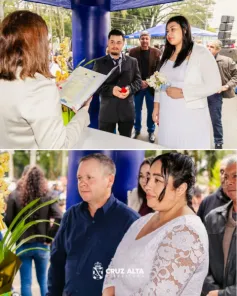 Casamento Coletivo oficializa união de 18 casais em Cruz Alta