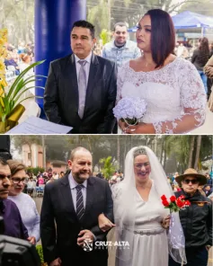 Casamento Coletivo oficializa união de 18 casais em Cruz Alta