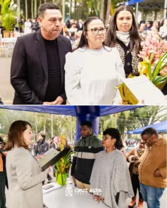 Casamento Coletivo oficializa união de 18 casais em Cruz Alta