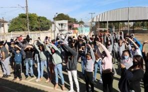 CRAS e escolas municipais se mobilizam no Dia do Desafio