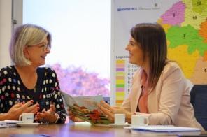 Prefeita Paula esteve reunida com a presidente da Emater/RS em Porto Alegre