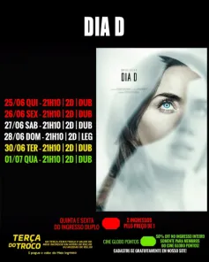 CINEMA> Confira os filmes em Cartaz neste sábado no Cine Globo em Cruz Alta