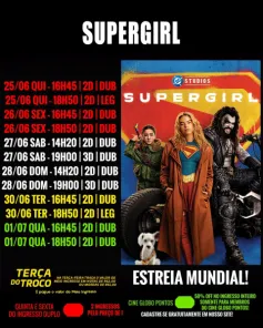 CINEMA> Confira os filmes em Cartaz neste sábado no Cine Globo em Cruz Alta
