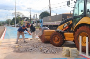 Nova Ciclofaixa e Caminhódromo na Avenida Xavantes Revitalizam Cruz Alta