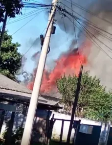 Incêndio atinge residência no Bairro do Sol em Cruz Alta