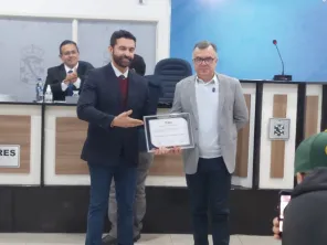 Grupo Pilau de Comunicações é homenageado na Câmara de Vereadores