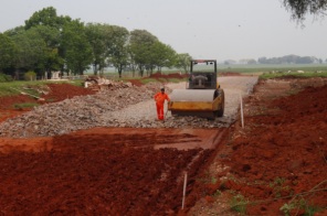 NOVO POLO INDUSTRIAL> Obras avançam na região da antiga Hípica em Cruz Alta