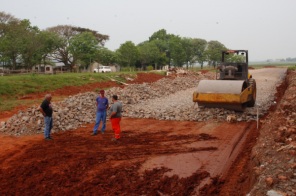 NOVO POLO INDUSTRIAL> Obras avançam na região da antiga Hípica em Cruz Alta