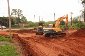 NOVO POLO INDUSTRIAL> Obras avançam na região da antiga Hípica em Cruz Alta