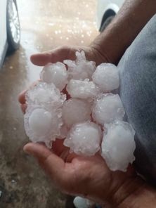 Erechim segue em reconstrução após forte temporal de granizo