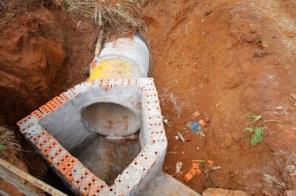 Prefeitura executa obras de drenagem pluvial nos bairros Farroupilha e Fátima
