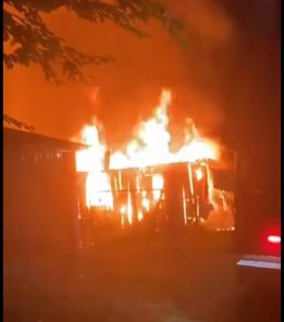 Incêndio destrói casa em Cruz Alta; família precisa de ajuda